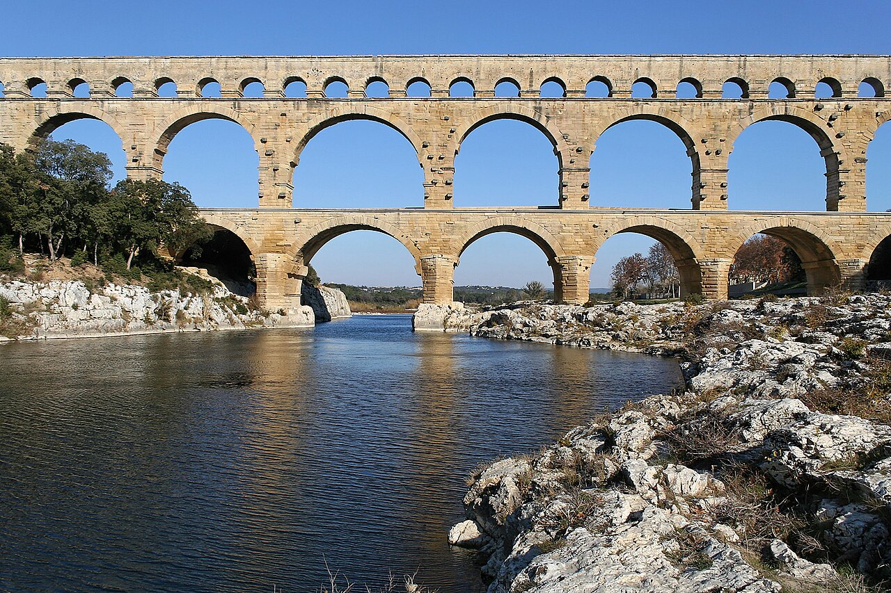 Pont du Gard au-dessus du Gardon