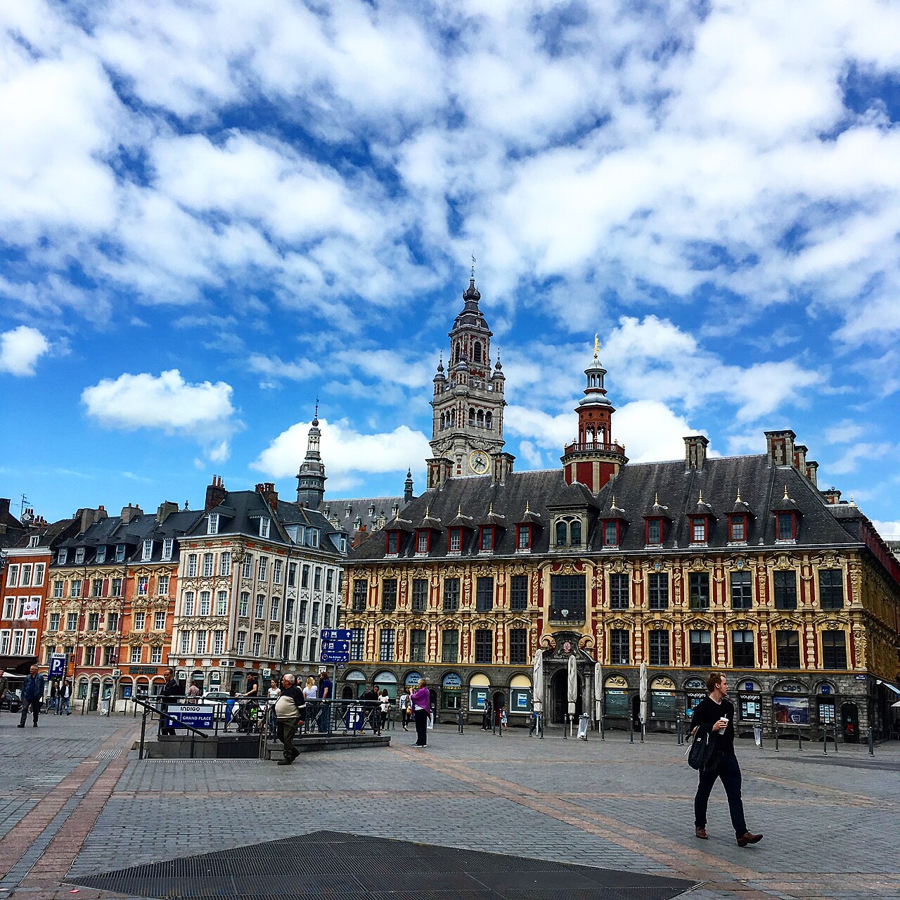 Grand-Place de Lille et ses façades historiques