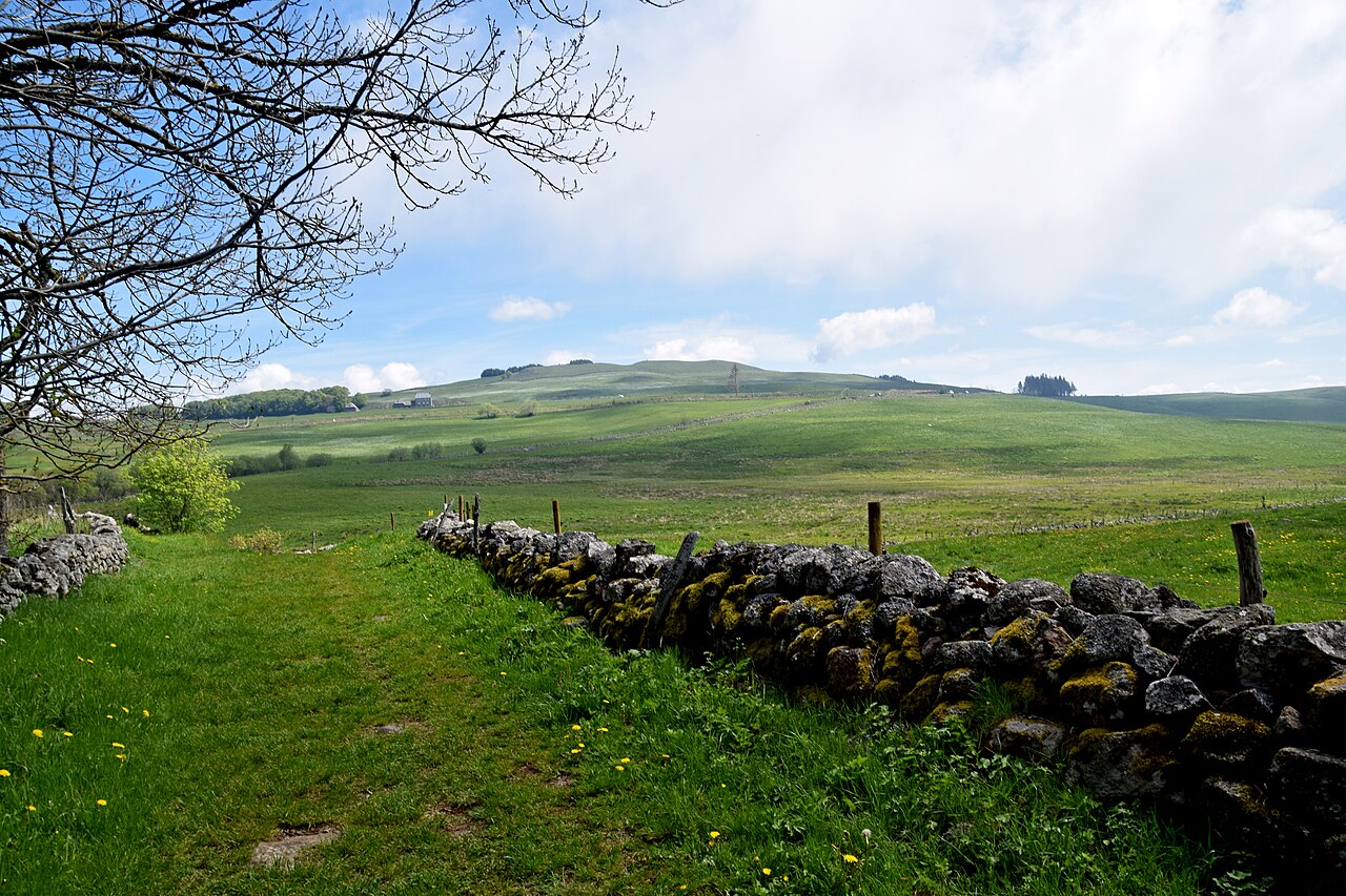 Plateau de l’Aubrac dans le Massif central